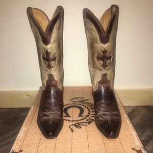 Charlie Horse Leather Cowboy boots sz 5 1/2
